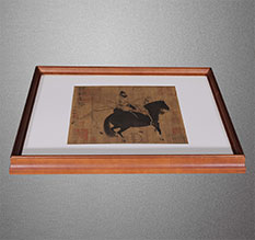 清徐书画装裱配框服务案例